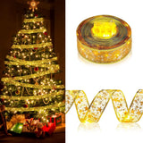CINTA NAVIDAD CON LUZ LED X 4 METROS