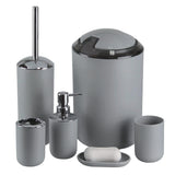 SET ACCESORIOS BAÑO 6 PIEZAS