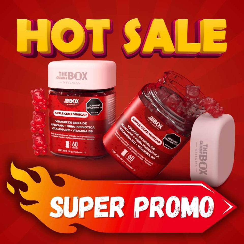 Vinagre de sidra de manzana en gomitas