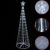 ARBOL CONO LUCES LED