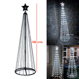 ARBOL CONO LUCES LED