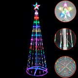 ARBOL CONO LUCES LED