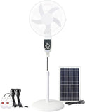 VENTILADOR  + BOMBILLOS  SOLARES