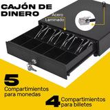 Cajón de Dinero Metálico