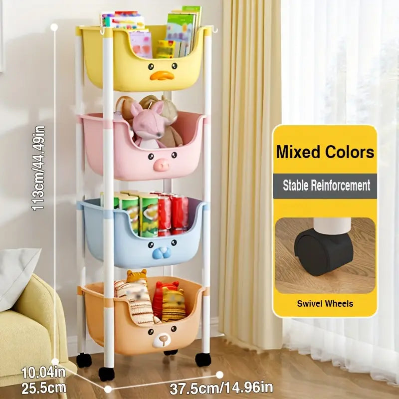 🧸 Organizador de Juguetes 4 Niveles