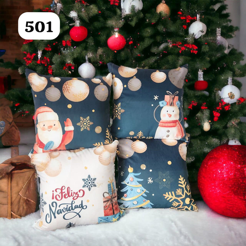 🎄 Set X 4 Cojines Navideños ✨