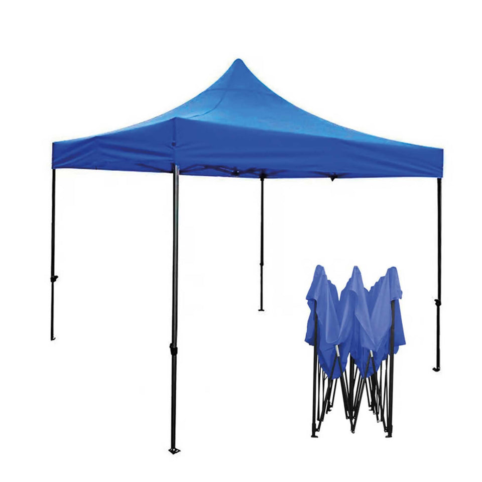 Toldo Carpa Plegable Azul 3x3 m