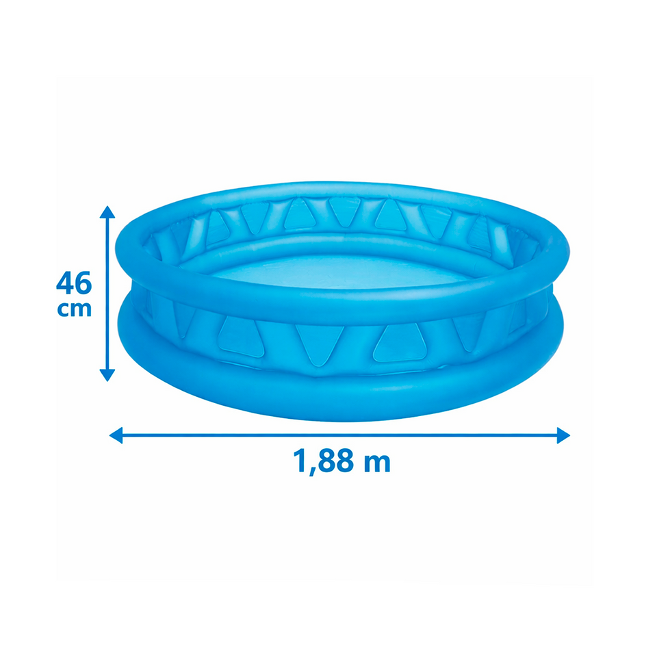 🏖️ Piscina Inflable Infantil 188 × 46 cm – Diversión Segura Todo el Verano