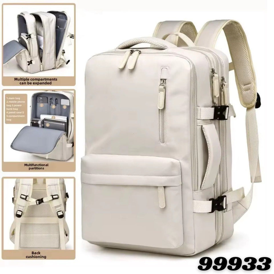 🎒 Mochila de Viaje Expandible 3 Niveles – Gran Capacidad