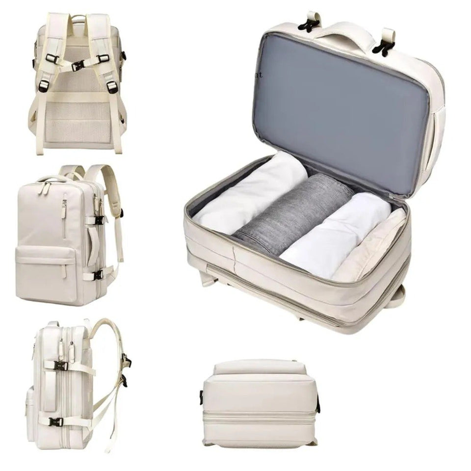🎒 Mochila de Viaje Expandible 3 Niveles – Gran Capacidad
