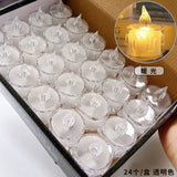 VELAS LED NAVIDAD X 24 UNIDADES