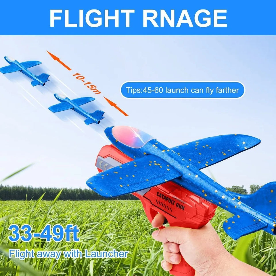 JUGUETE  LANZADOR DE  AVION
