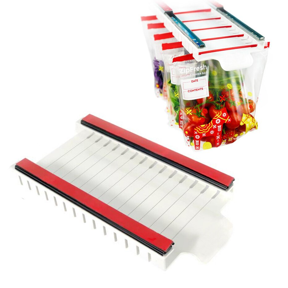 Organizador de bolsas ziploc