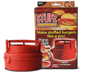 Molde para preparar hamburguesas rellenas