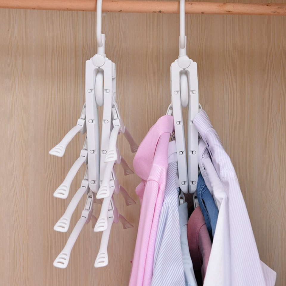 Gancho para ropa 8 en 1