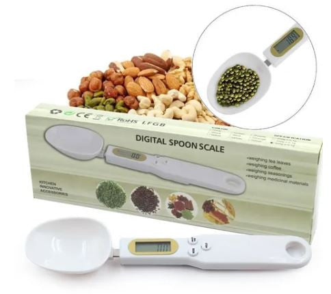 Cuchara con pesa digital