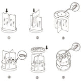 Organizador De Maquillaje Giratorio 360°