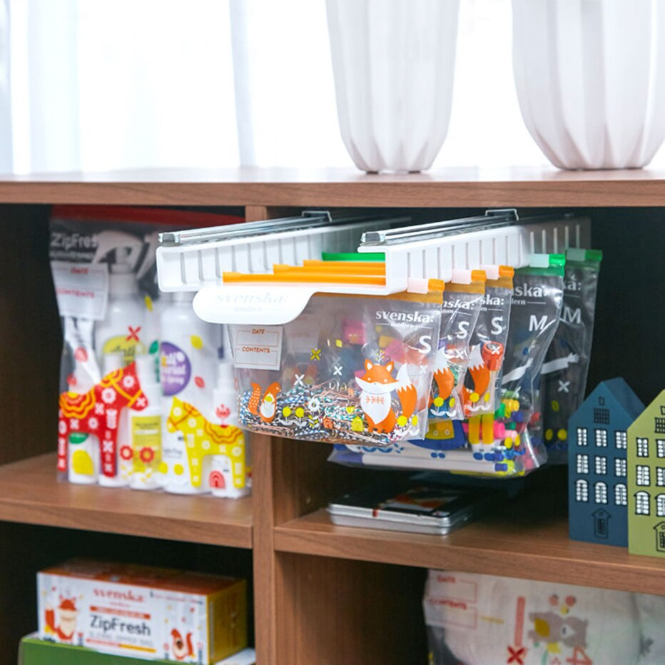 Organizador de bolsas ziploc