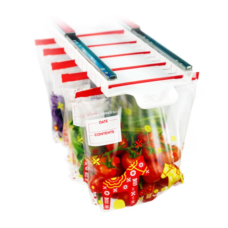 Organizador de bolsas ziploc
