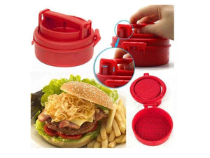 Molde para preparar hamburguesas rellenas