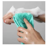 Estropajo de baño en silicona