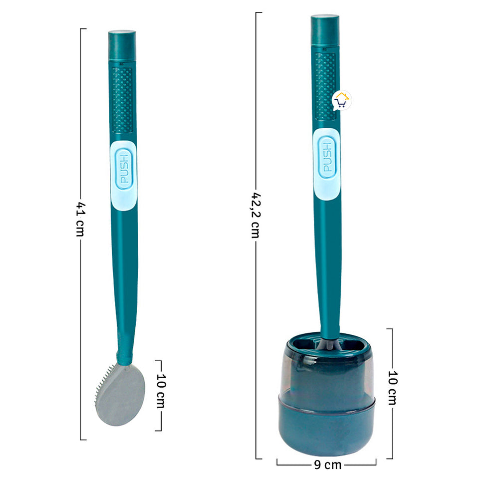 Cepillo Limpieza Con Dispensador De Jabón