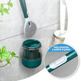 Cepillo Limpieza Con Dispensador De Jabón