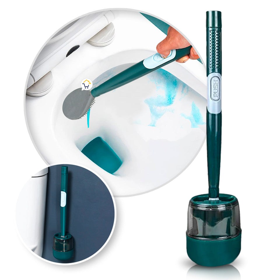 Cepillo Limpieza Con Dispensador De Jabón