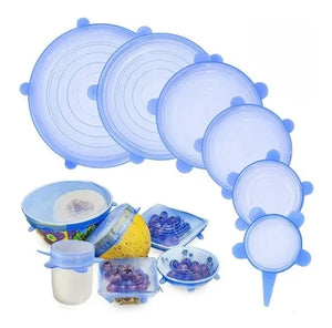 Tapas De Silicona (Set De 6 Tapas)