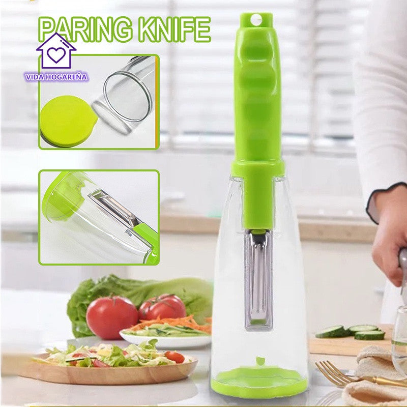 Pelador Y Recolector De Frutas Y Verduras