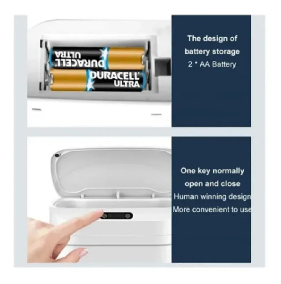 Caneca De Basura Con Sensor Inteligente