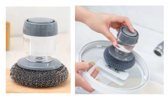 Cepillo Dispensador De Jabón