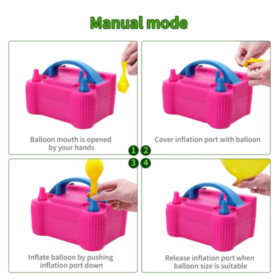 Inflador De Globos Eléctrico